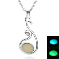 Luminated Necklace, Tibetan Style, with iron chain, with 5cm extender chain, platinum color plated, oval chain & enamel, more colors for choice, lead & cadmium free, 36x23mm, Sold Per Approx 17.5 Inch Strand