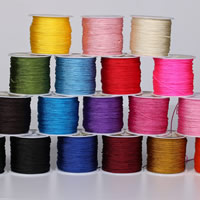 Polyamide Nonelastic Thread, with paper spool, more colors for choice, 0.80mm, 10PCs/Lot, 50m/Spool, Sold By Lot