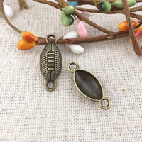 Zinc Alloy Connector Horse Eye antique bronze color plated 1/1 loop nickel lead & cadmium free Approx 2mm Sold By Lot