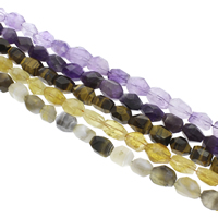 Gemstone Chips, Nuggets, different materials for choice & faceted, Grade AAA, 11x18x15mm-14x20x16mm, Hole:Approx 1.5mm, Approx 20PCs/Strand, Sold Per 15 Inch Strand