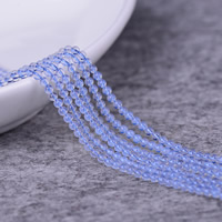 Blue Opal Beads, Round, 2mm, Hole:Approx 0.5mm, Length:Approx 15 Inch, 5Strands/Lot, Approx 190PCs/Strand, Sold By Lot
