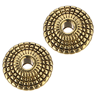 Zinc Alloy Jewelry Beads antique gold color plated nickel lead & cadmium free Approx 1.5mm Sold By Lot