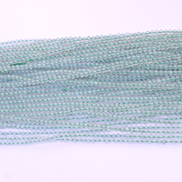 Grüner Aventurin Perle, rund, natürlich, verschiedene Größen vorhanden, Bohrung:ca. 0.5mm, Länge:ca. 16 ZollInch, verkauft von Menge