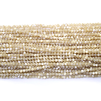 Natürliche Süßwasser Muschel Perlen, rund, verschiedene Größen vorhanden, Bohrung:ca. 0.5mm, Länge:ca. 16 ZollInch, verkauft von Menge