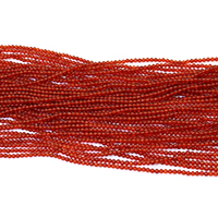 Prirodni Red ahat perle, Red Agate, Krug, prirodan, različite veličine za izbor, Rupa:Približno 0.5mm, Dužina Približno 15.5 inčni, Prodano By Lot
