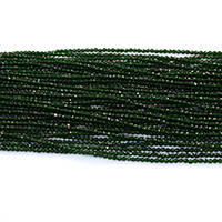 Groene Goldstone Beads, Ronde, natuurlijk, verschillende grootte voor keus & gefacetteerde, Lengte Ca 16 inch, Verkocht door Lot