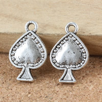 Tibetan Style Pendants, antique silver color plated, nickel, lead & cadmium free, 19x12x2mm, Hole:Approx 2mm, 300PCs/Lot, Sold By Lot