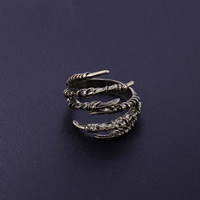 Outro anel para homens, liga de zinco, Garra, banho de cor bronze antigo, Chumbo e cádmio livre, 18mm, tamanho:7.5, vendido por PC