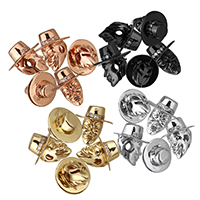 Cubic Zirconia Micro Pave Brass Beads, Character, plated, micro pave cubic zirconia, more colors for choice, nickel, lead & cadmium free, 11x12.50x12mm, Hole:Approx 2mm, 20PCs/Lot, Sold By Lot