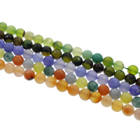 Crackle Agate Beads, Round, faceted, more colors for choice, 12mm, Approx 32PCs/Strand, Sold Per Approx 15.5 Inch Strand