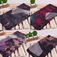 Voile Fabric halstørklæde, Rektangel, flere farver til valg, 90x185cm, 5Strands/Bag, Solgt af Bag