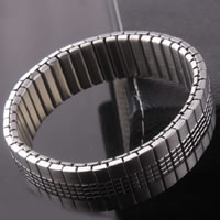 Men Bracelet, Stainless Steel, for man, original color, 16mm, Sold Per Approx 7.4 Inch Strand