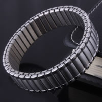 Men Bracelet, Stainless Steel, for man, original color, 14mm, Sold Per Approx 7.4 Inch Strand