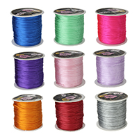 Cuerda de Nylon, cordón de nylon, más colores para la opción, 1mm, 60m/UD, Vendido por UD