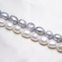 Perles nacres baroques de culture d'eau douce , perle d'eau douce cultivée, plus de couleurs à choisir, 12-16mm, Trou:Environ 0.8mm, Vendu par Environ 15.5 pouce brin