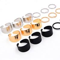 Zinklegierung Ring Set, plattiert, keine, frei von Blei & Kadmium, 17mm, Größe:6.5, 6PCs/setzen, verkauft von setzen