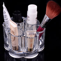 Make-up displayer, Acryl, duidelijk, 92x59mm, 2pC's/Lot, Verkocht door Lot