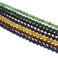 Agate Beads Mixed Agate Round  & faceted Approx 1mm Length Approx 14.5 Inch Sold By Bag