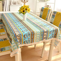 Cotton Tablecloth, with Lace, Rectangle, 90x140cm, Sold By PC