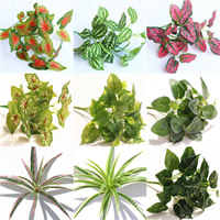 Kunststoff Künstliche Pflanze, gemischt, 32cm, 10PCs/Tasche, verkauft von Tasche