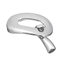 Zinc Alloy Hook and Eye Clasp platinum color plated nickel lead & cadmium free  Approx 5.3mm Sold By Lot