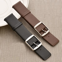Watch Bands Cowhide stainless steel pin buckle nickel lead & cadmium free Sold By Lot