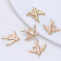 Brass swallow 24K gold plated lead & cadmium free Approx 1-2mm Sold By Bag