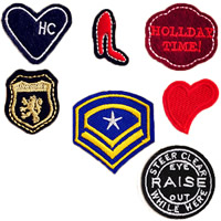 Sewing on Patch, Cloth, different styles for choice, 30Sets/Lot, 10PCs/Set, Sold By Lot