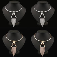 Zinc Alloy Collar plated lead & cadmium free Inner Approx 132mm Sold Per Approx 16 Inch Strand