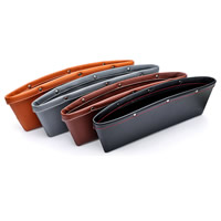 Cowhide Organizer, with ABS Plastic, more colors for choice, 300x110x60mm, Sold By PC