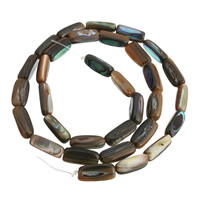 Abalone Shell Beads, natural, 12x5mm, Hole:Approx 1mm, Length:Approx 15.7 Inch, 10Strands/Lot, Approx 32PCs/Strand, Sold By Lot