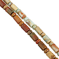Gemstone Jewelry Beads, natural, different materials for choice, 9.5x6.5x6.5mm, 4.5x6.5x6.5mm, Hole:Approx 1mm, Length:Approx 16 Inch, 3Strands/Lot, Approx 59PCs/Strand, Sold By Lot