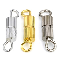 Brass Screw Clasp plated nickel lead & cadmium free Approx 2mm Sold By Bag