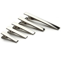 Alligator Hair Clip Iron platinum color plated lead & cadmium free Sold By Bag