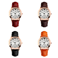 SKmei® Ženy Šperky hodinky, Kravské kůže, s Sklo & Zinek, á, pro ženy, více barev na výběr, 35mm, Délka Cca 9.6 inch, Prodáno By PC