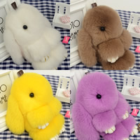 Rabbit Fur Hanging Decoration, different size for choice, more colors for choice, Sold By PC