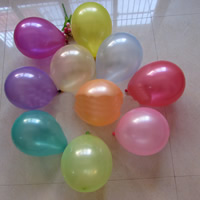 latex Ballon, blandede farver, 25cm, 200pc'er/Bag, Solgt af Bag