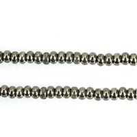 Golden Pyrite Beads Rondelle natural Approx 0.5mm Length Approx 16 Inch Sold By Lot