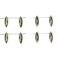 Golden Pyrite Beads Horse Eye natural faceted Approx 0.8mm Length Approx 16.5 Inch Approx Sold By Lot