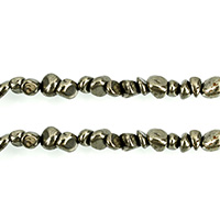 Golden Pyrite Beads Nuggets natural Approx 1mm Length Approx 16 Inch Sold By Lot