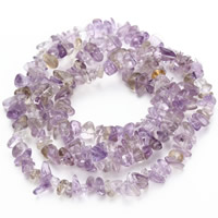 Natural Amethyst Beads, Nuggets, February Birthstone, 5-8mm, Hole:Approx 1.5mm, Approx 120PCs/Strand, Sold Per Approx 31 Inch Strand