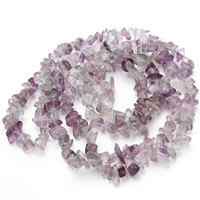 Natural Amethyst Beads, Nuggets, February Birthstone, 5-8mm, Hole:Approx 1.5mm, Approx 120PCs/Strand, Sold Per Approx 31 Inch Strand