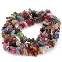Gemstone Jewelry Beads, Nuggets, 5-8mm, Hole:Approx 1.5mm, Approx 120PCs/Strand, Sold Per Approx 31 Inch Strand
