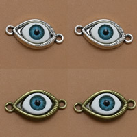 Resin Zinc Alloy Connector with Resin Eye plated 1/1 loop lead & cadmium free Approx 1.5mm Sold By Bag