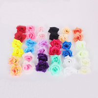 Artificial Flower Home Decoration Spun Silk mixed colors 80mm Sold By Bag
