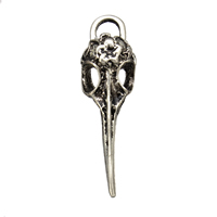 Zinc Alloy Pendants antique silver color plated nickel lead & cadmium free Approx 5mm Sold By Lot