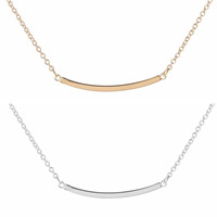 Brass Necklace plated oval chain nickel lead & cadmium free 450mm Sold Per Approx 17.5 Inch Strand