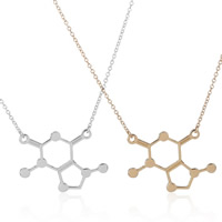 Brass Necklace Chemistry Molecular plated oval chain nickel lead & cadmium free 450mm Sold Per Approx 17.5 Inch Strand