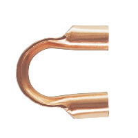 Gold Filled Thread Guard rose gold color plated Sold By Lot