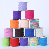 Cuerda de Nylon, cordón de nylon, con carrete de papel, elástico & diverso tamaño para la opción, más colores para la opción, Vendido por Carrete